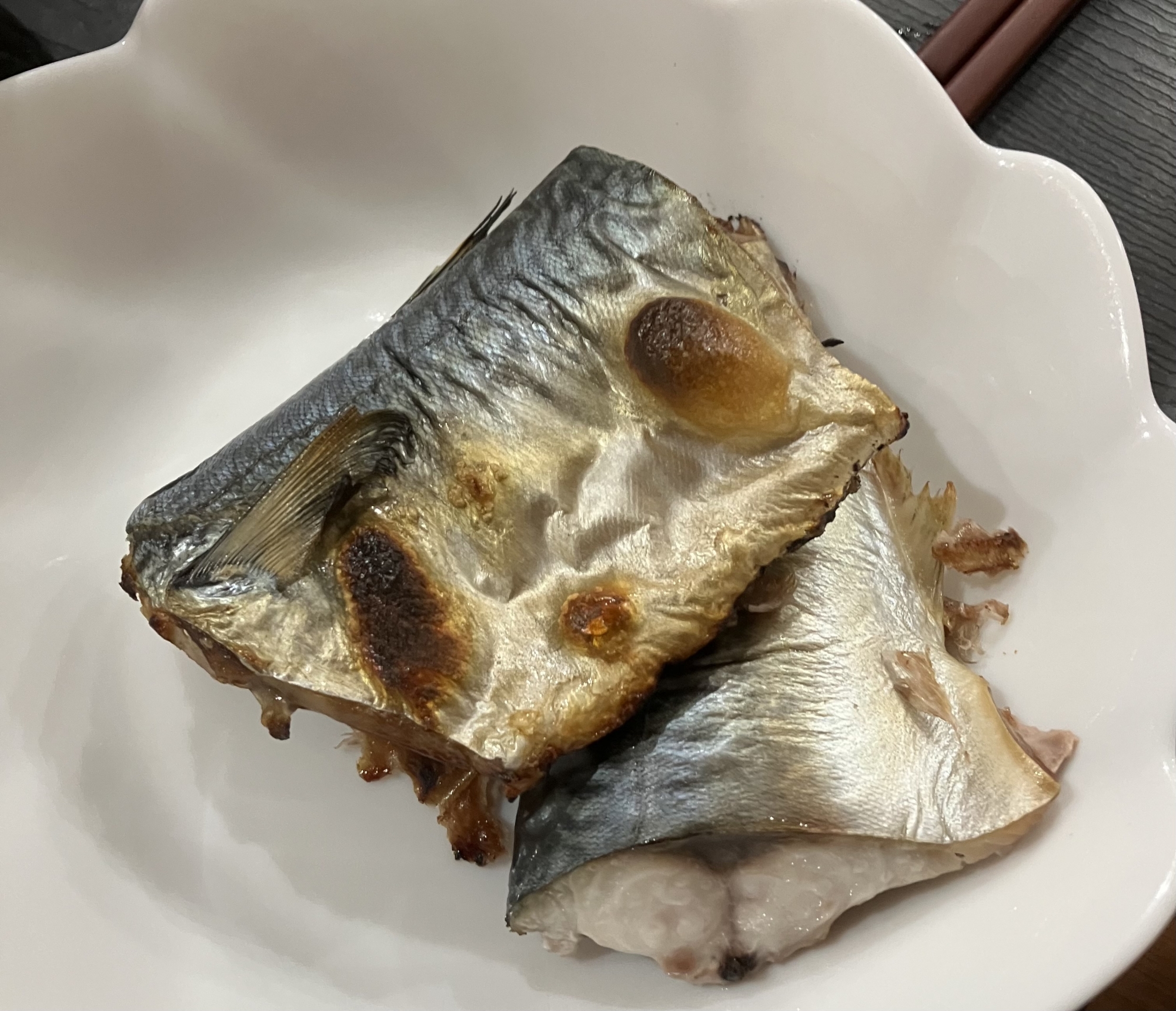 ゆずのオイルでさわやか鯖焼き