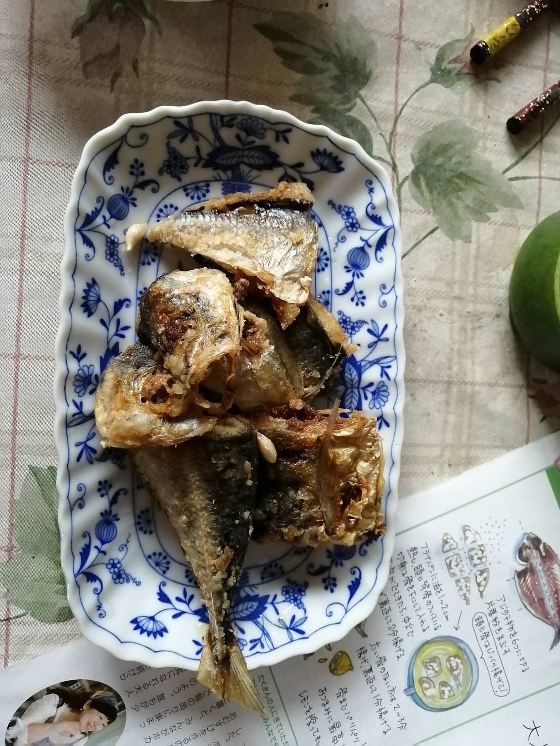 アジの干物の素揚げ レシピ 作り方 By Azzlin 楽天レシピ