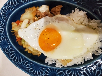 そぼろご飯（ガパオライス風）✧˖°