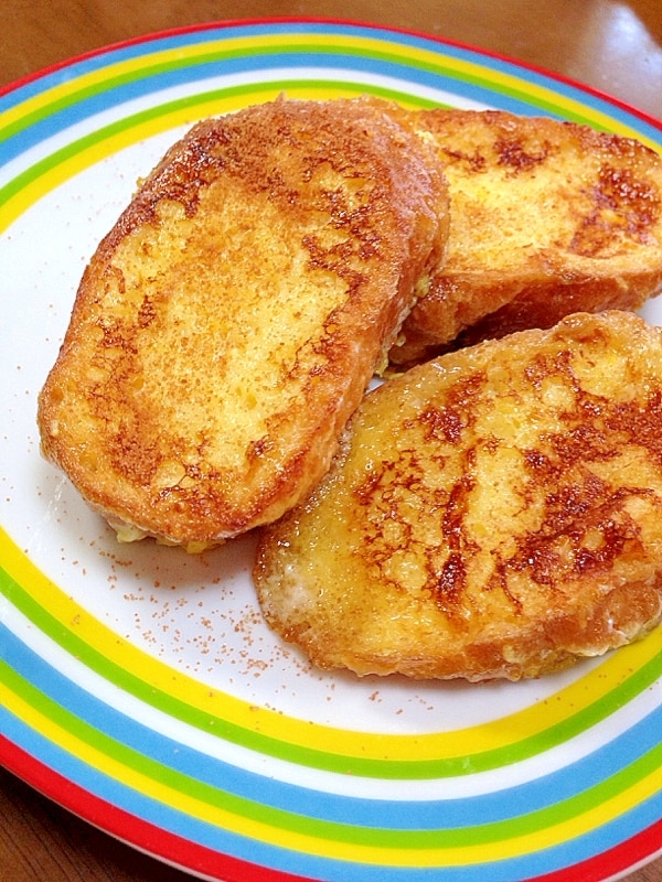 パンプキンシードのシナモントースト レシピ