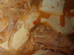 豚キムチ鍋　（我が家の味）