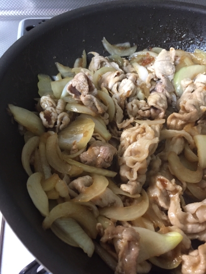 甘い生姜焼きも美味しいですね！