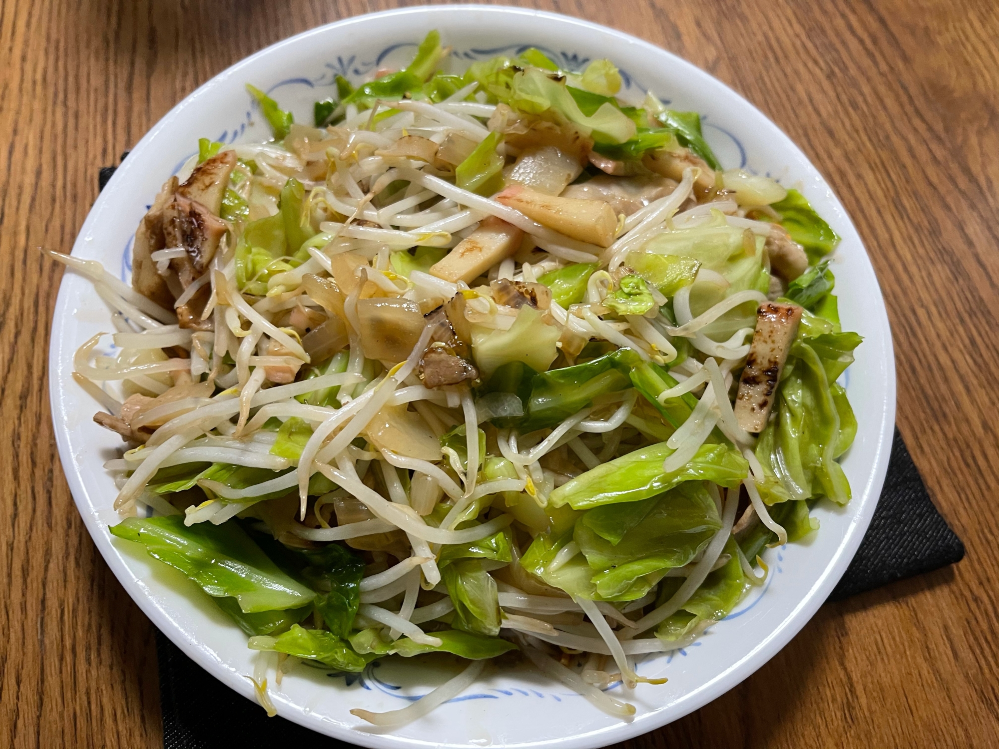 野菜たっぷりベビースター皿うどん