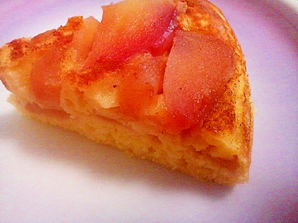 炊飯器＆ＨＭ100gで★簡単りんごケーキ