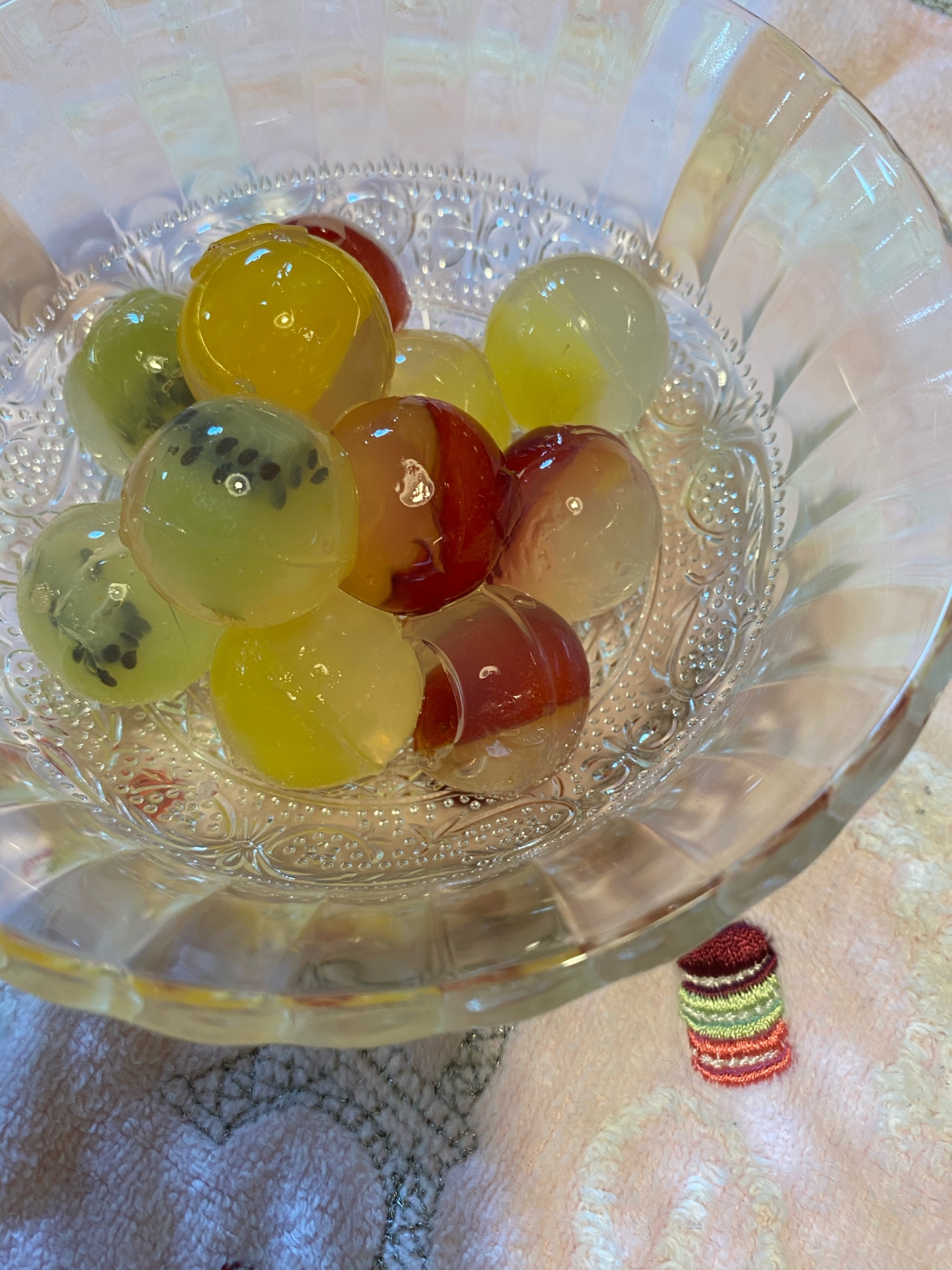 フルーツ寒天♡九龍球