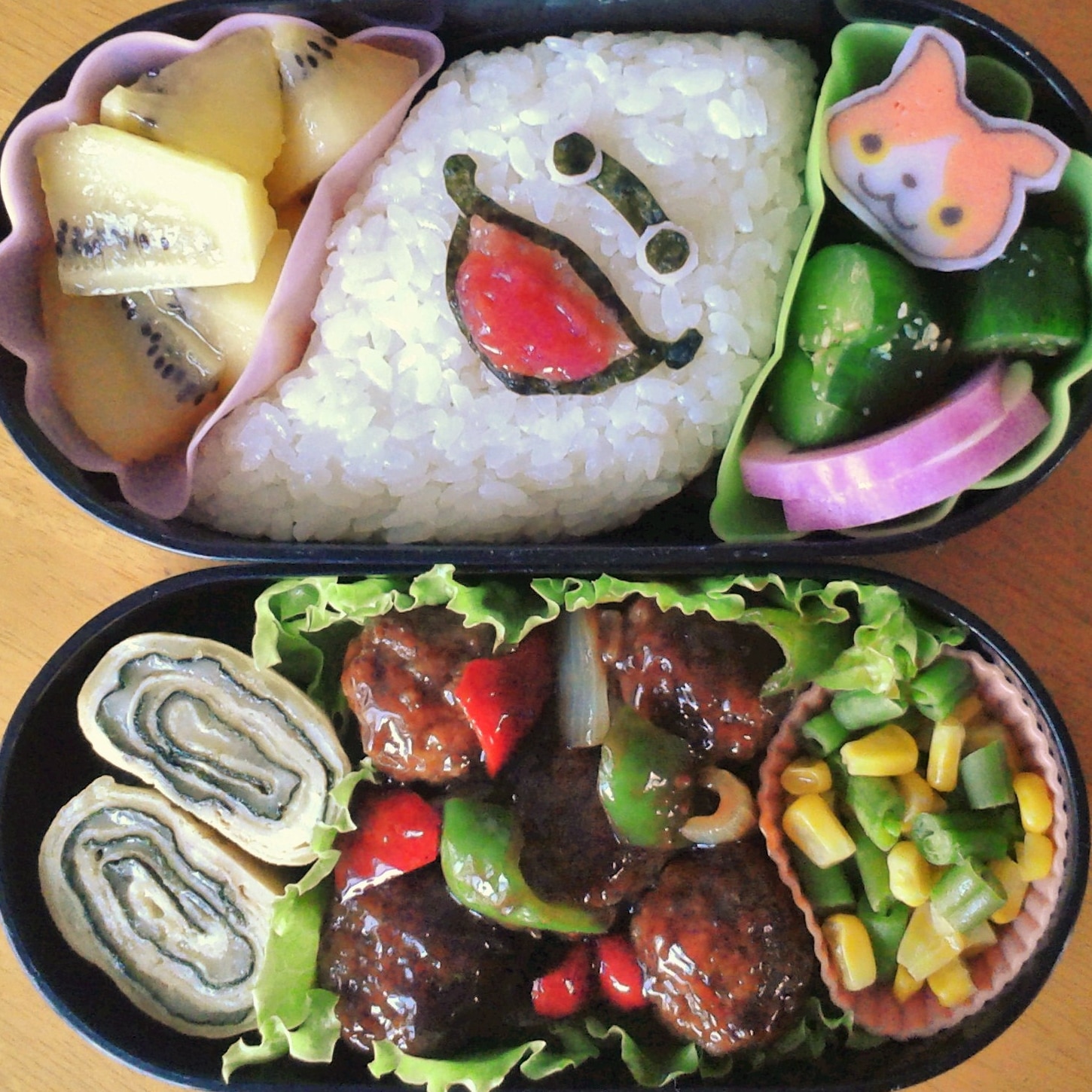 こどものお弁当★妖怪ウォッチウィスパーごはん