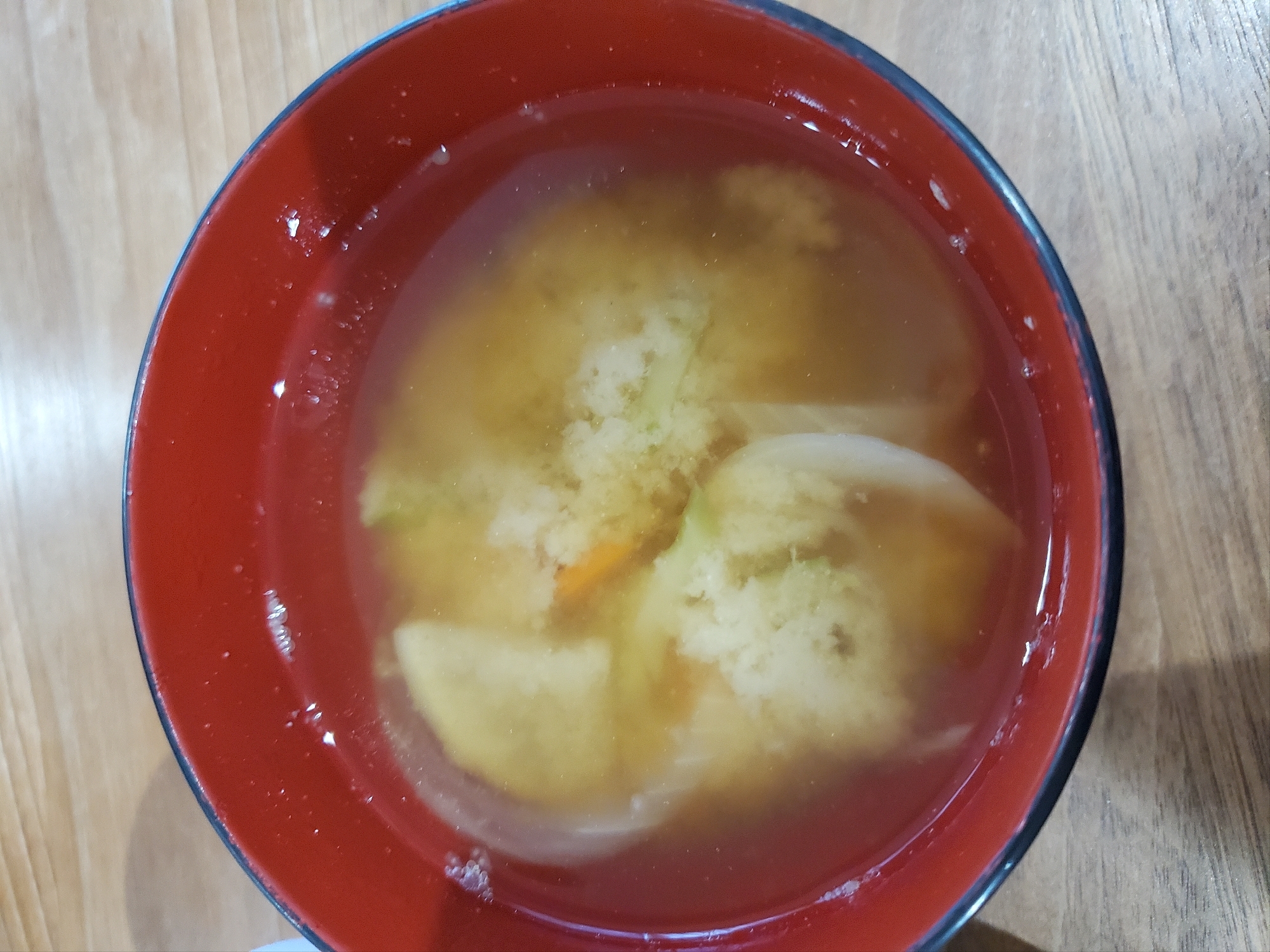 大根おろし入り味噌汁