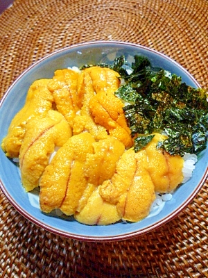 うに丼♪ レシピ・作り方 by 帰って来たVAN - 楽天レシピ