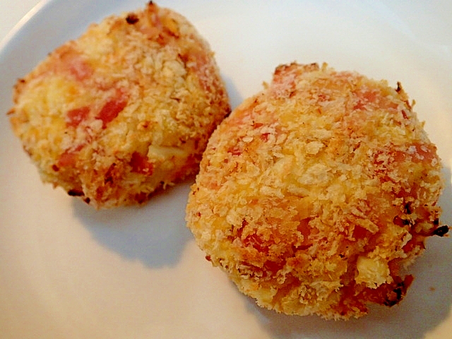 揚げない エッグポテトサラダでおべんとコロッケ レシピ 作り方 By ぷ みぃまま 楽天レシピ