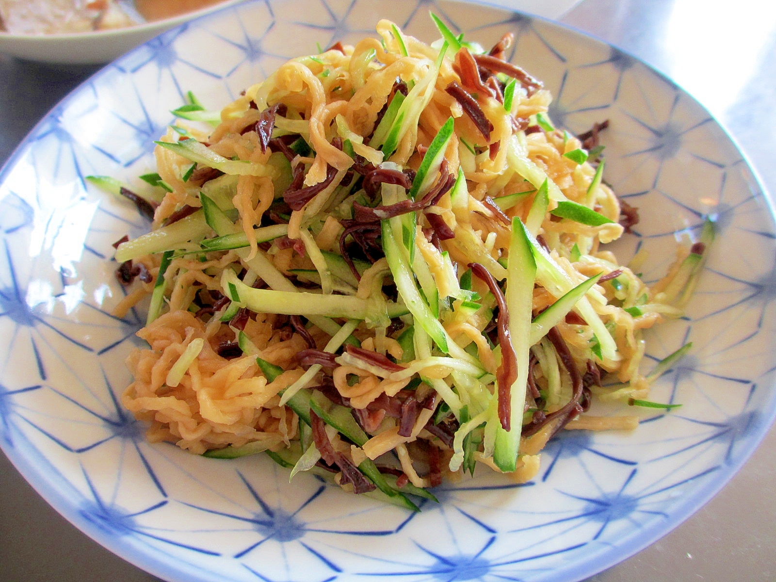 切り干し大根・キクラゲ・きゅうりのポリポリ和え