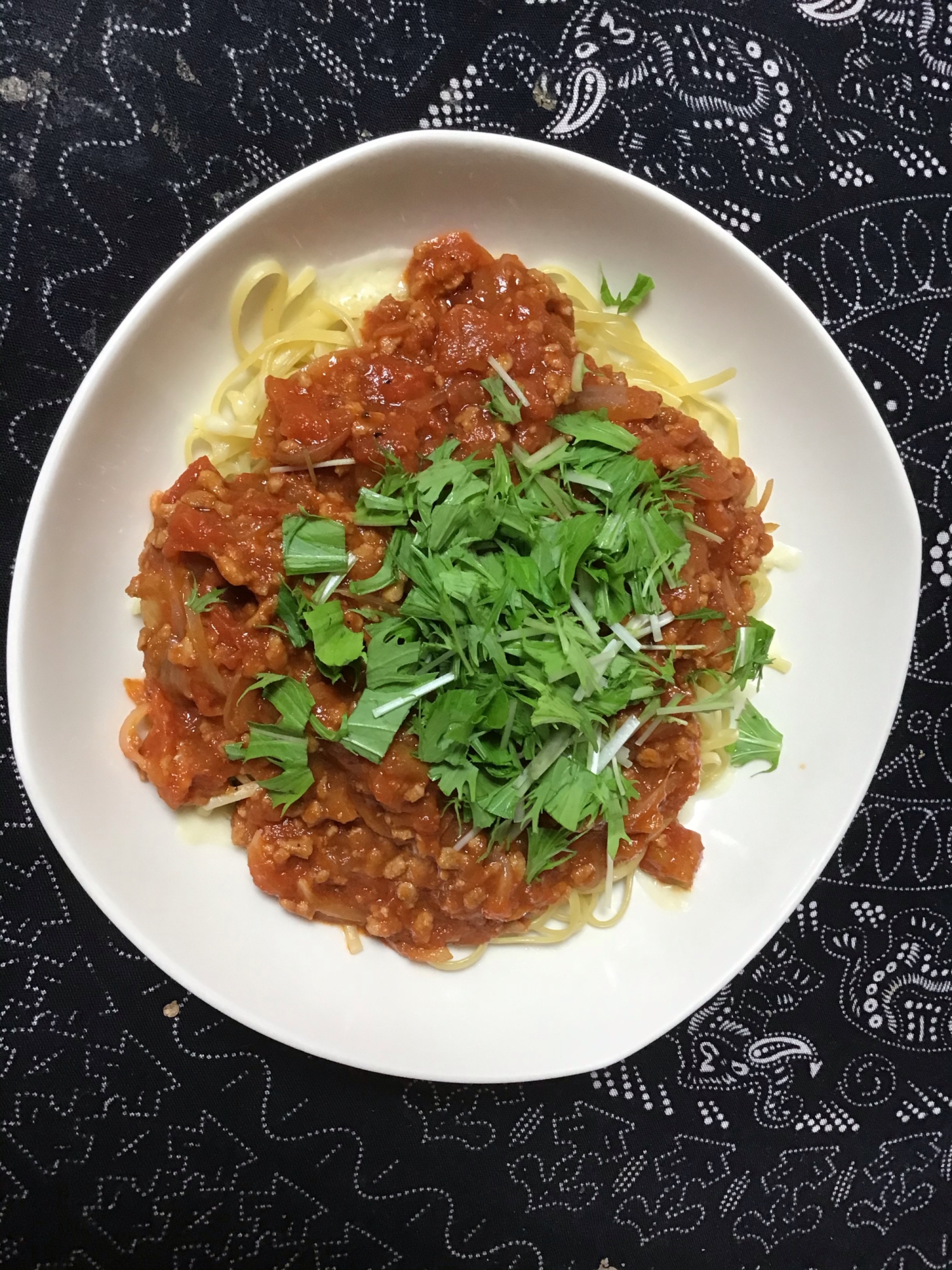 我が家のスパゲッティトマトソース