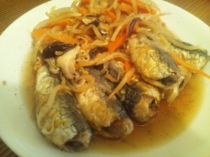 安くてヘルシー♪イワシ南蛮漬け