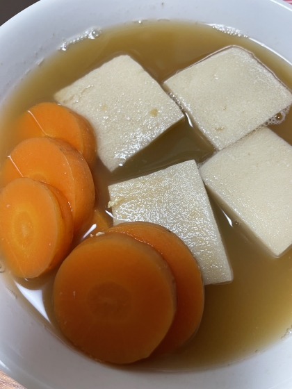 戻さずそのまま☆ふんわり甘い高野豆腐の含め煮