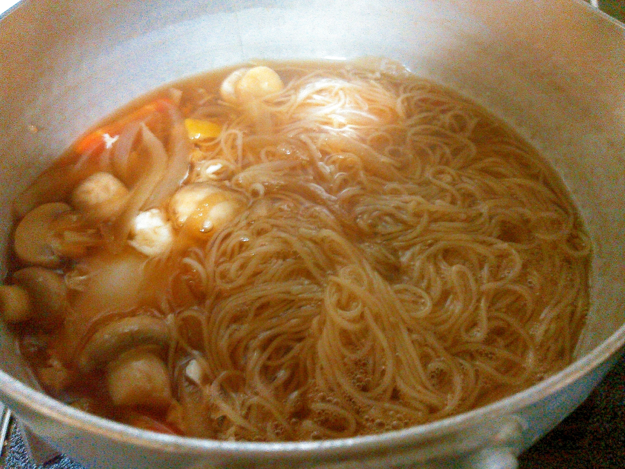 煮込み野菜にゅうめん