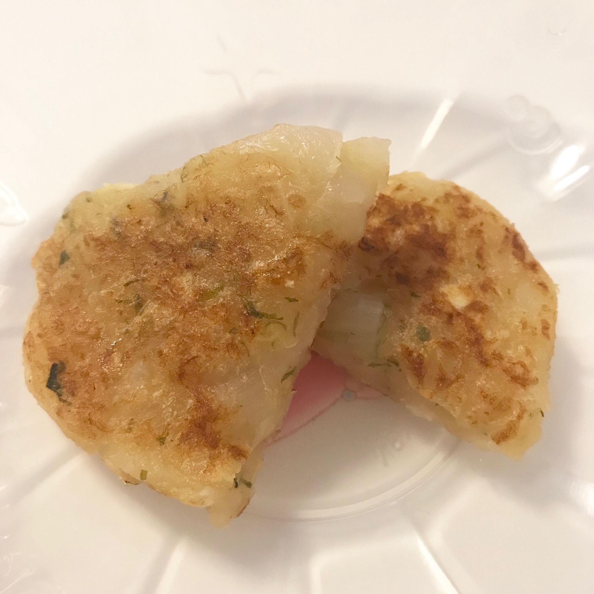 【離乳食】さつまいもとツナのお焼き