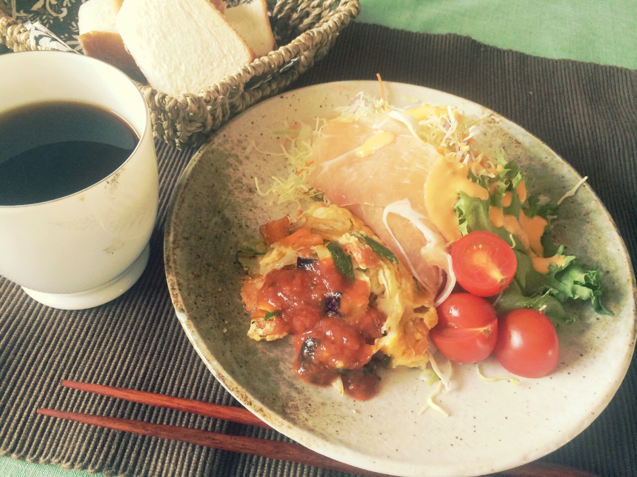 ごちそう★スパニッシュオムレツ