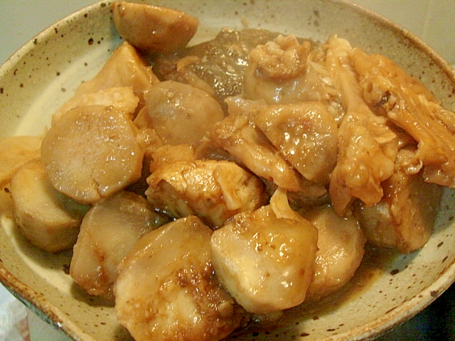 タラと里芋の生姜醤油煮