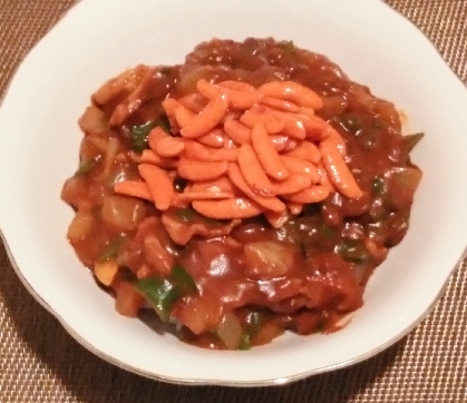 柿の種カレー