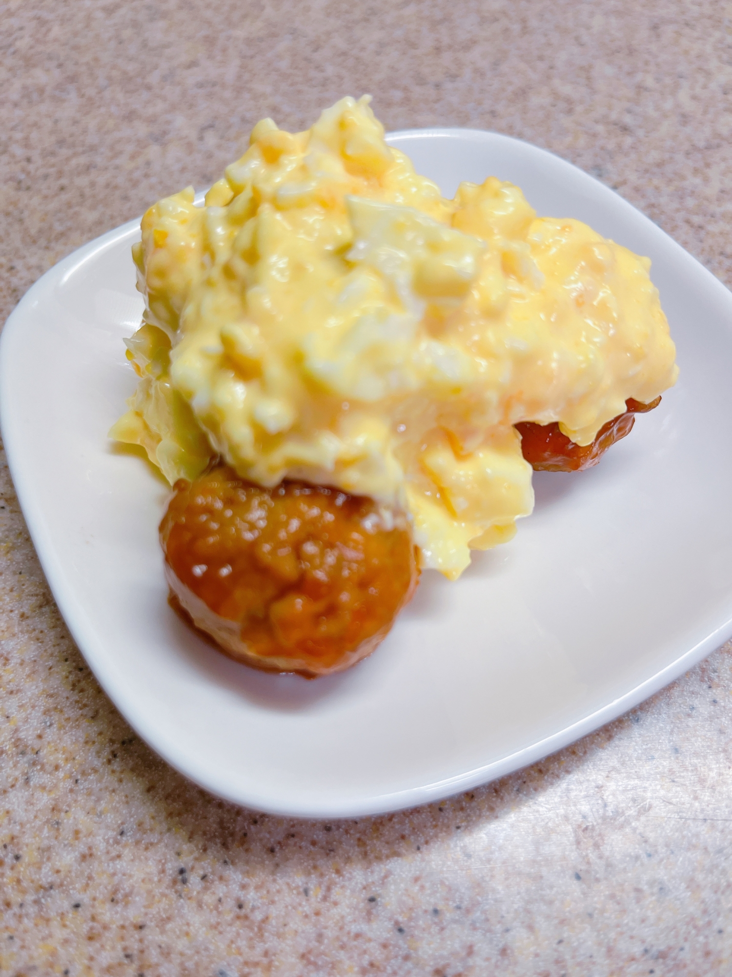 超〜簡単！激うまタルタルソースと鶏肉団子の甘だれ煮