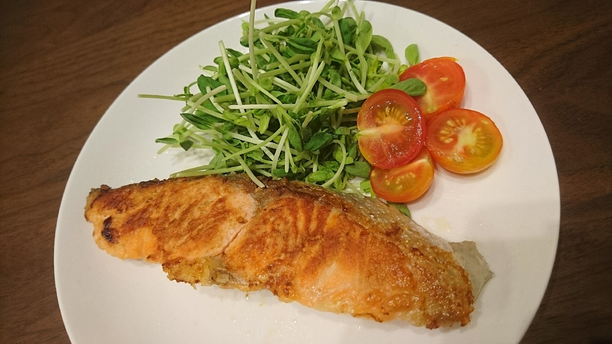 味付け不要!塩鮭の簡単ムニエル