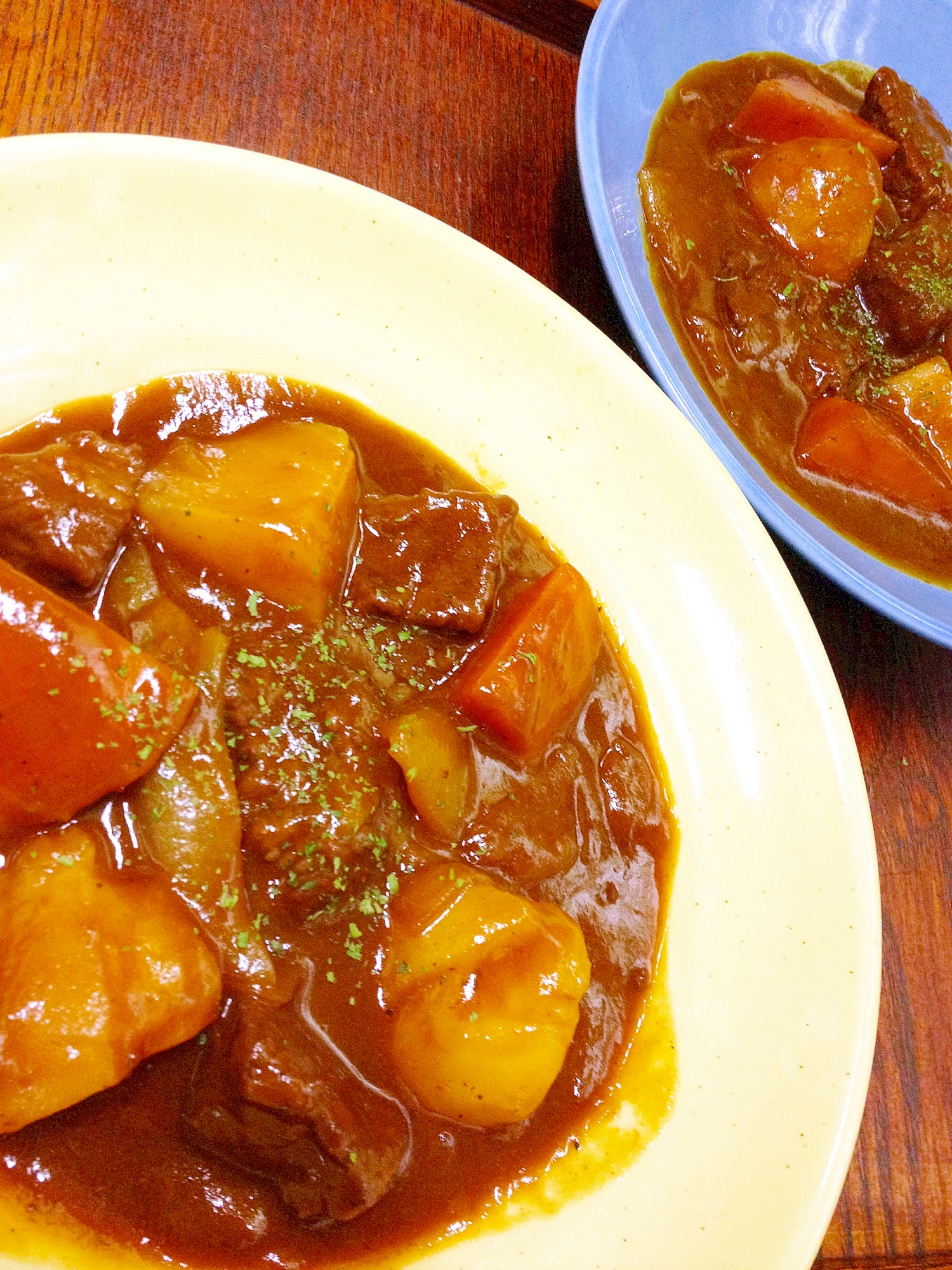 圧力鍋がないから 炊飯器で ビーフシチュー レシピ 作り方 By 青色カエル 楽天レシピ