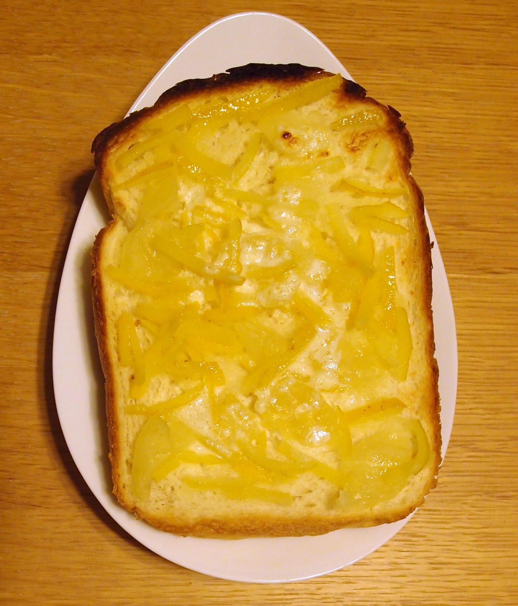 柚子練乳バタートースト