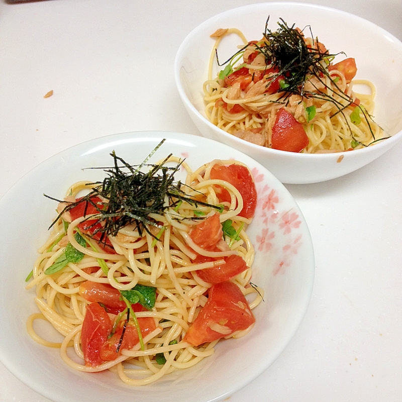 冷製サラダパスタ