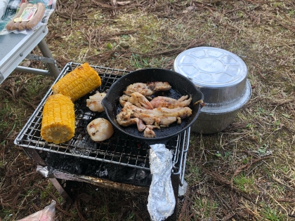 BBQで作りました！
バター醤油味とても美味しかったです♡