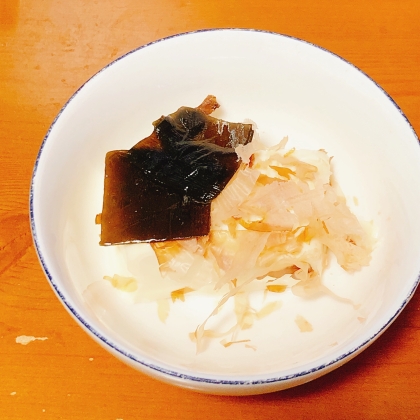 佃煮冷奴
