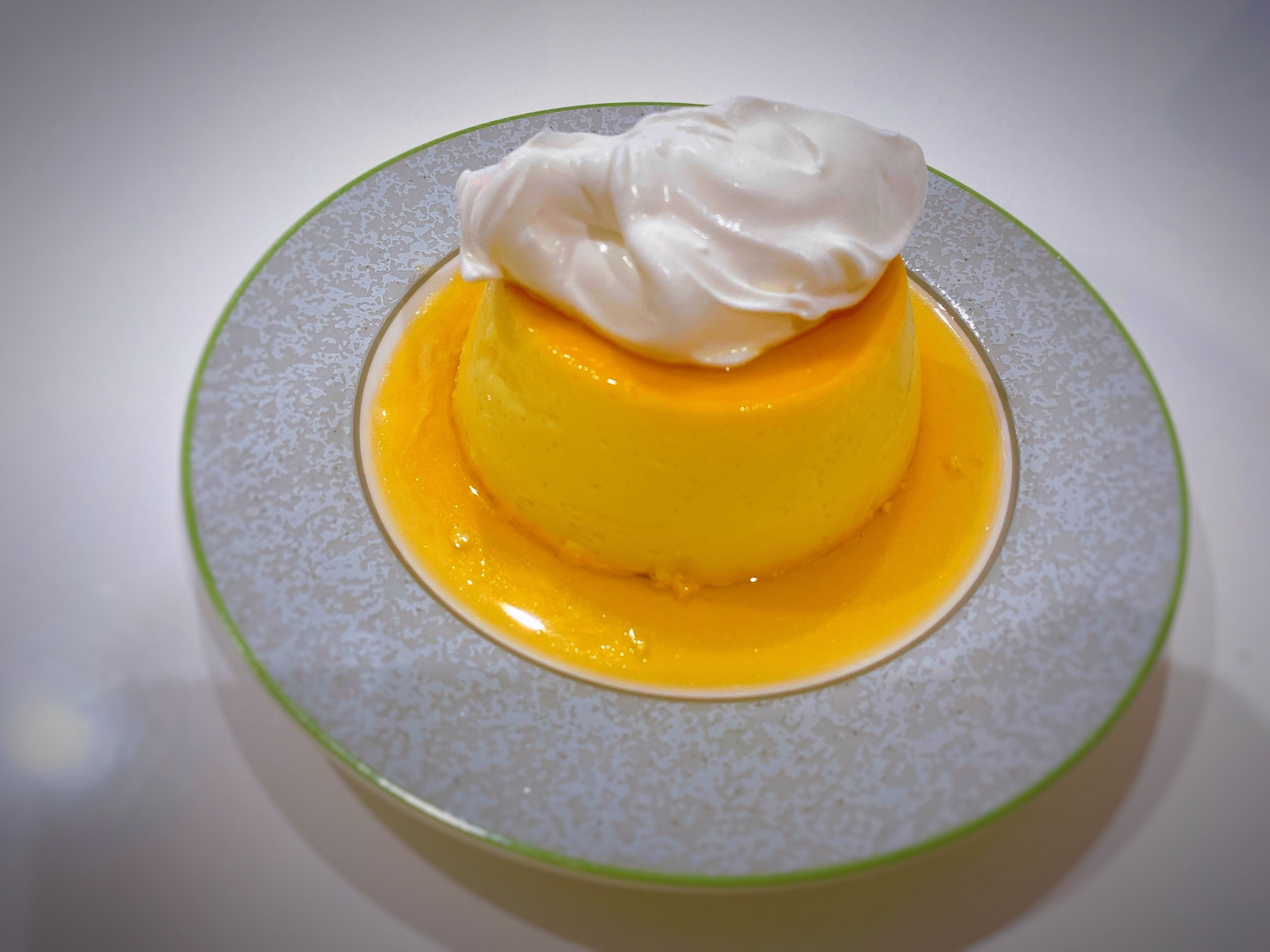 カフェ風かためプリン