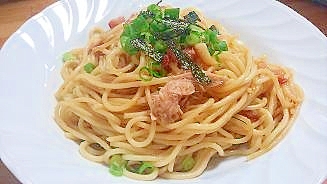 ツナポン酢パスタ（＾＾）かんたん！！
