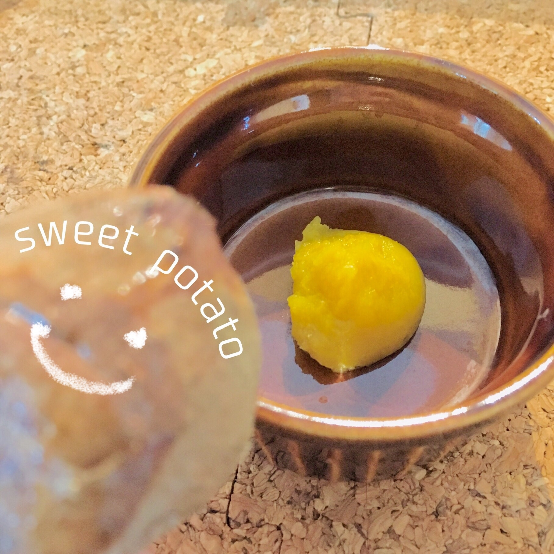 離乳食初期 アレンジ豊富な焼き芋ペースト レシピ 作り方 By てん子 楽天レシピ