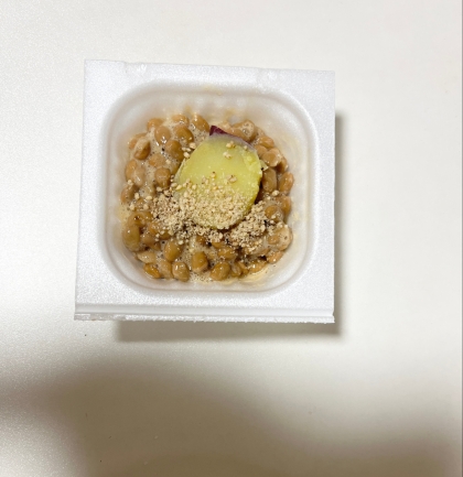 さつまいもとすりごまの納豆