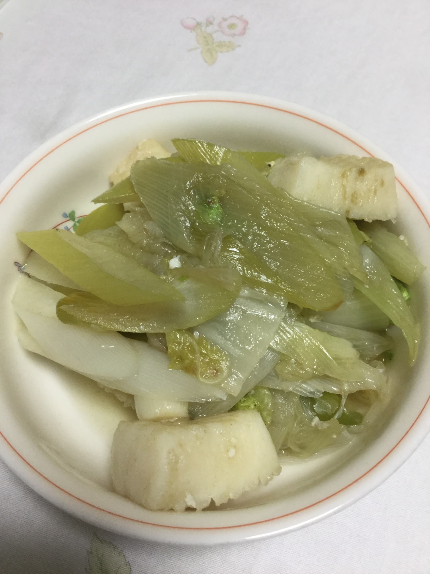 冷凍イカの昆布茶煮物