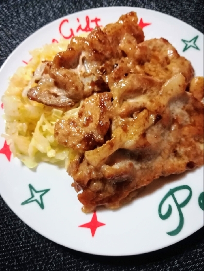 焼き肉のたれとみりんで　❤簡単　豚の生姜焼き❤