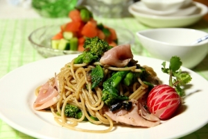 塩麹を使って和風菜の花パスタ レシピ 作り方 By フェニールアニン 楽天レシピ 塩麹を使って和風菜の花パスタ レシピ 作り方 By フェニールアニン 楽天レシピ