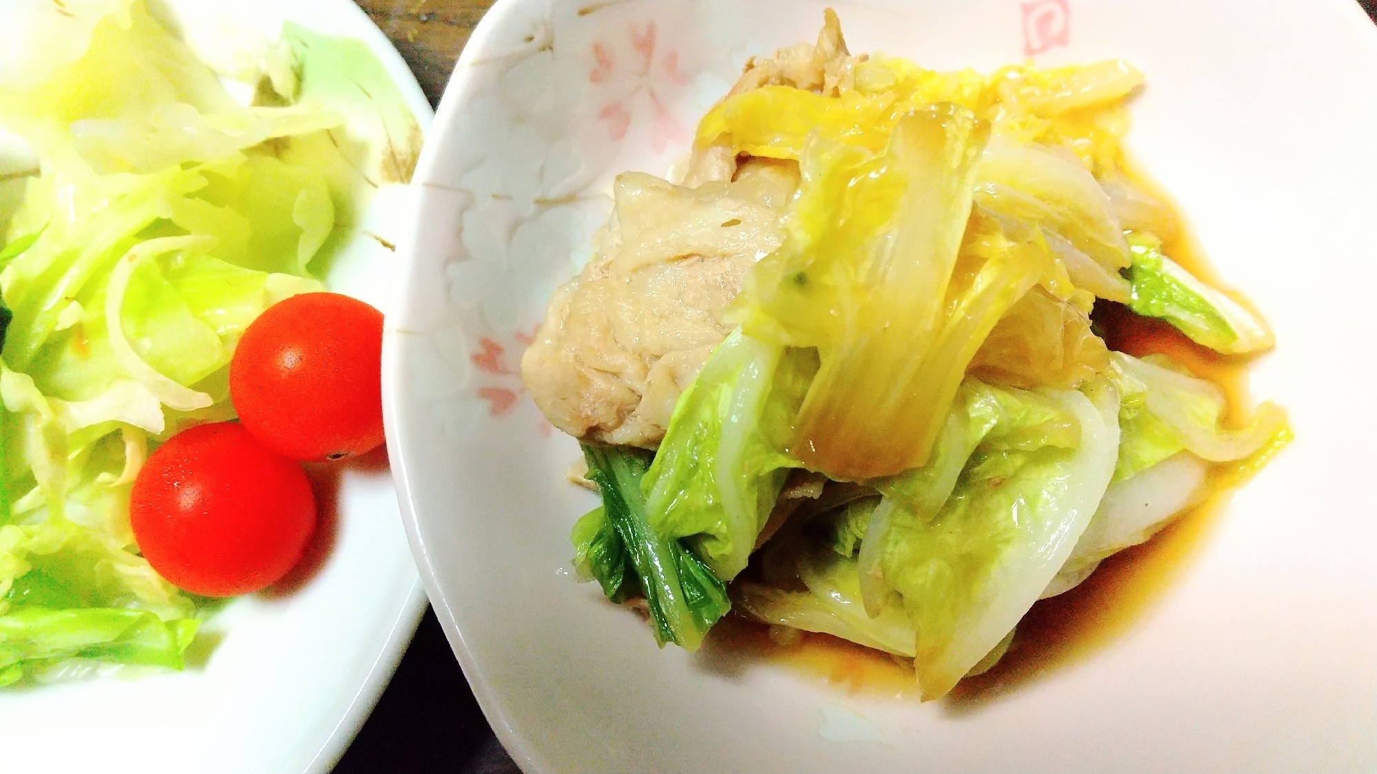 簡単✿あっさりとした白菜＆豚肉梅干し煮✿