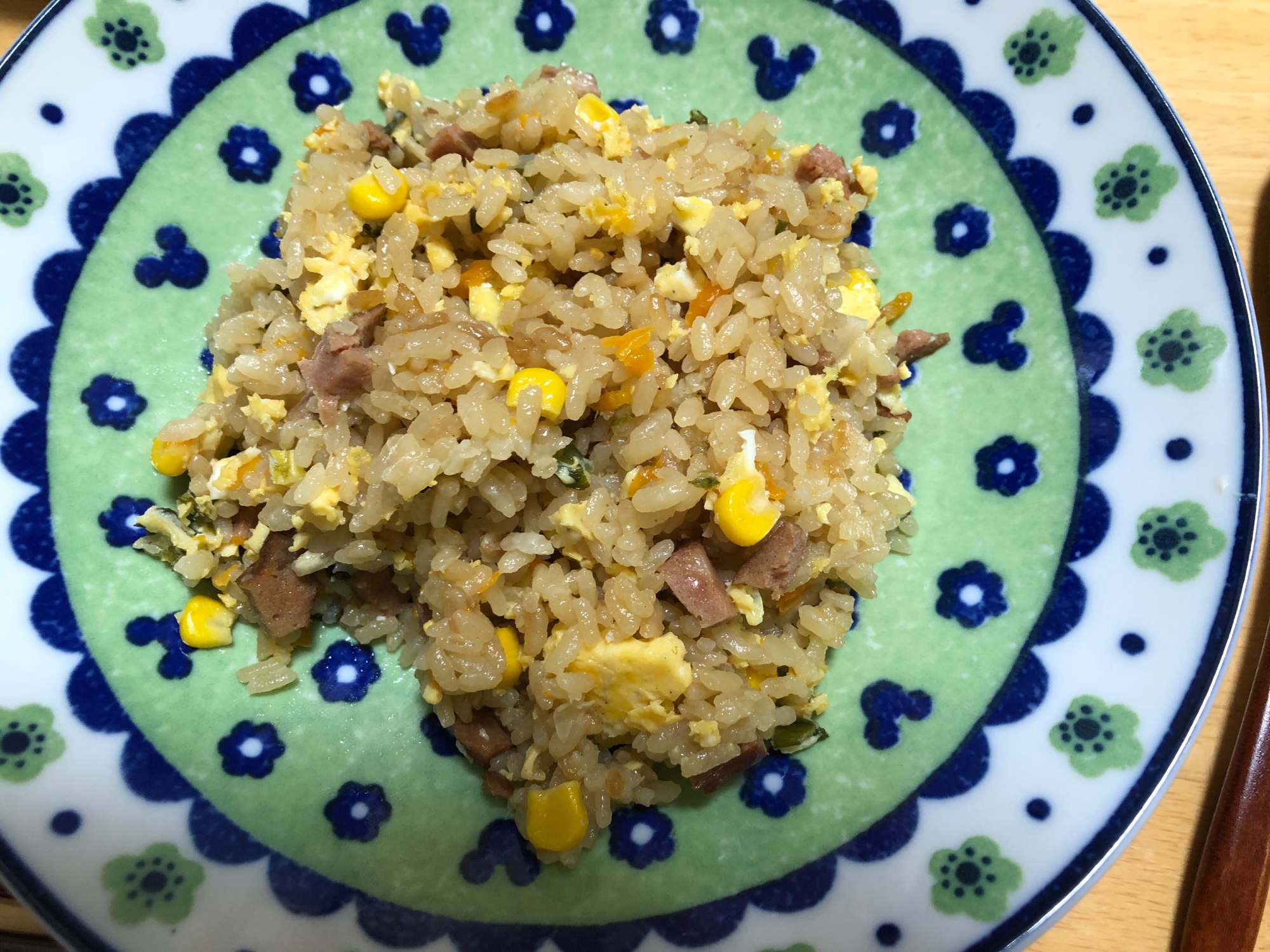 炊飯器でパラパラチャーハン