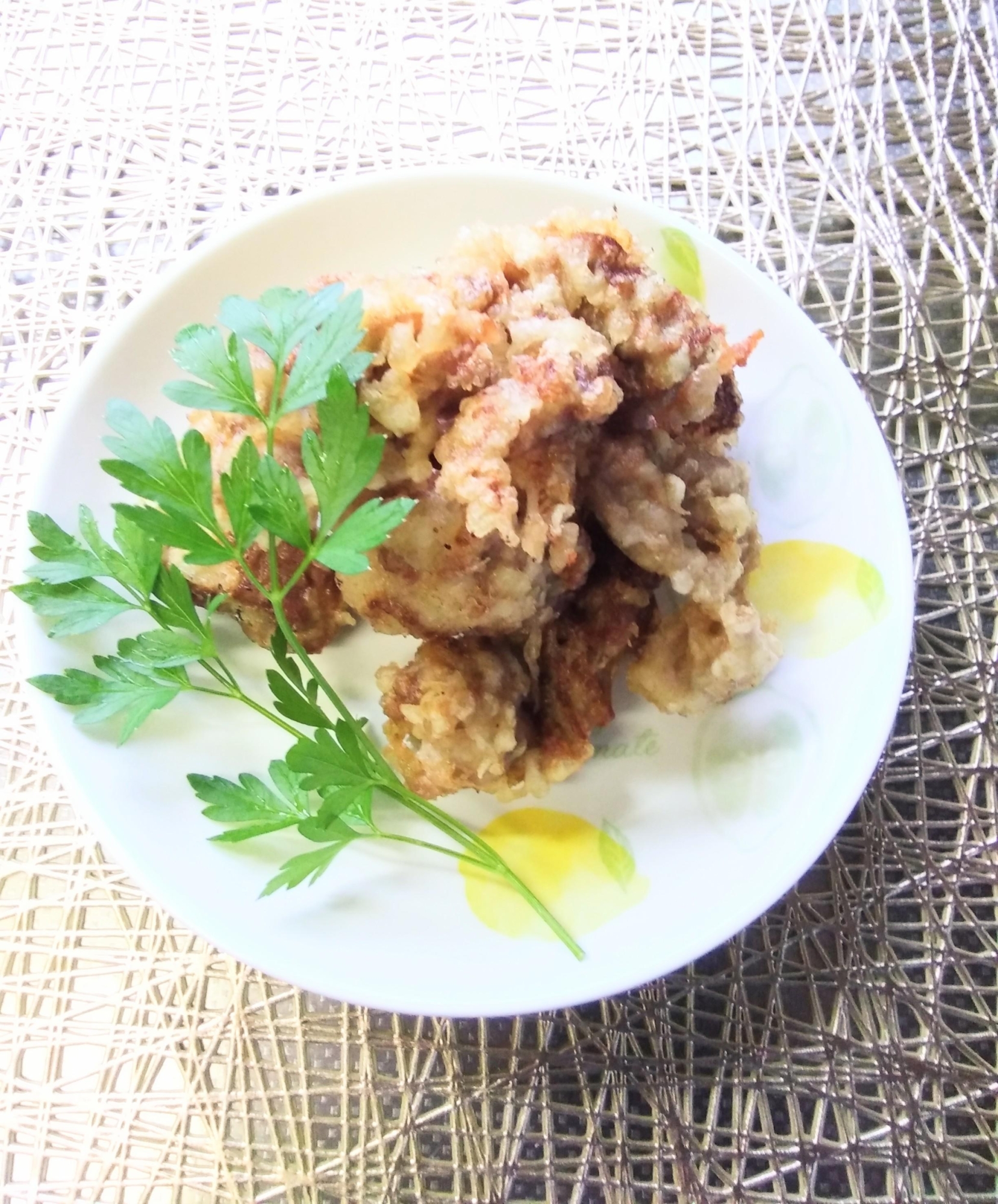 豚肉の天ぷら 豚こまの天ぷら