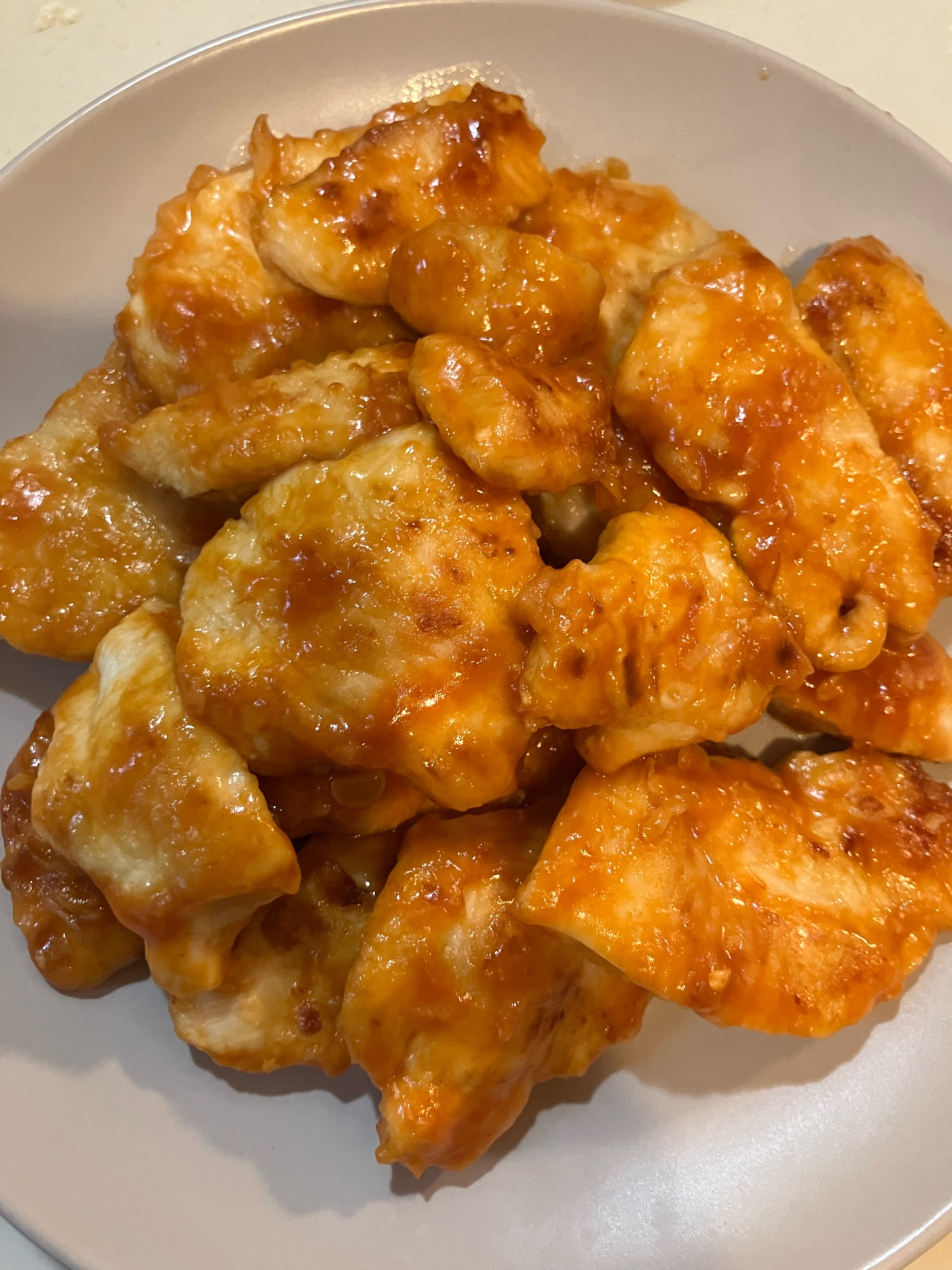 鶏胸肉のチリソース