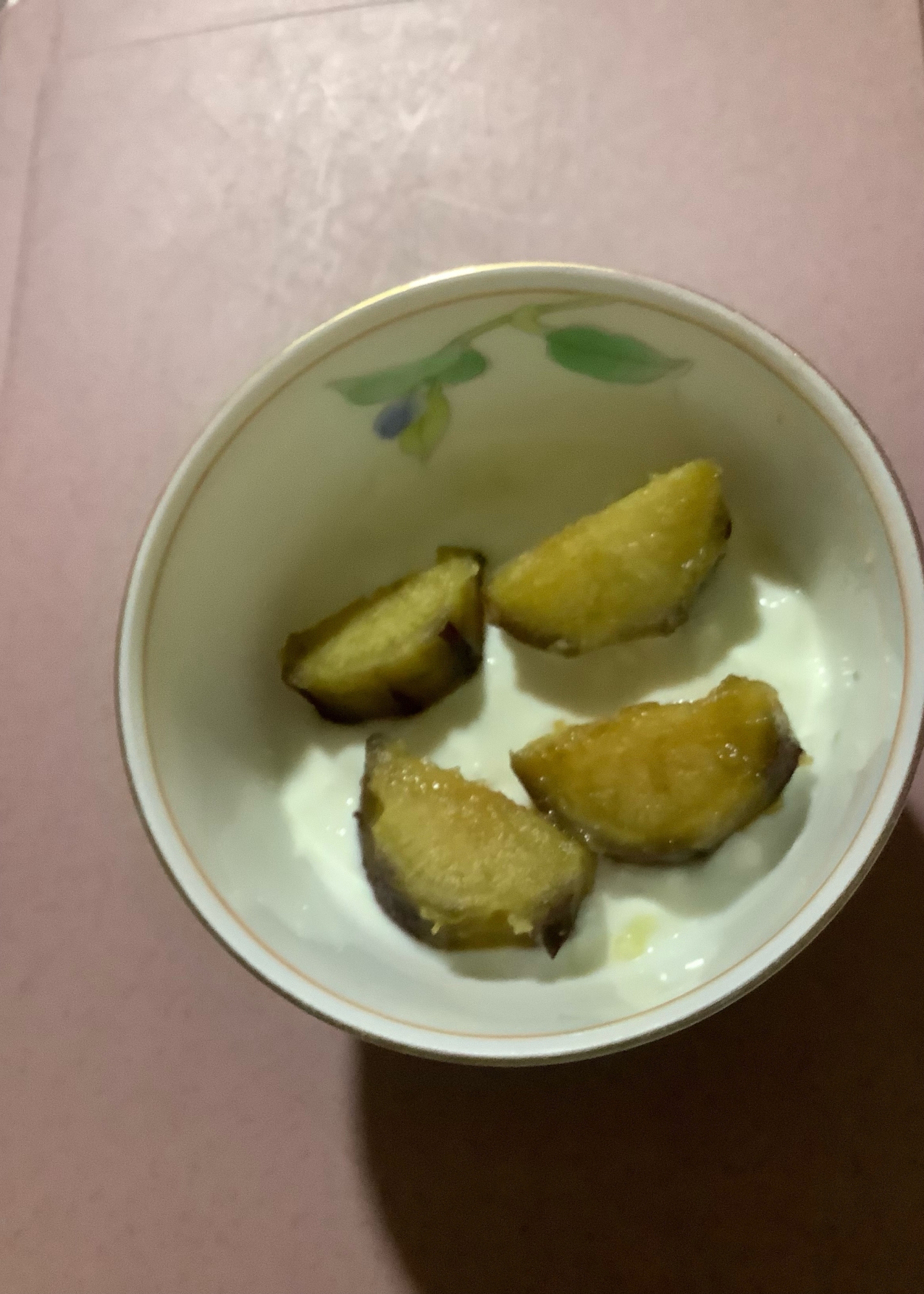 ☆さつまいもの煮物ヨーグルト☆