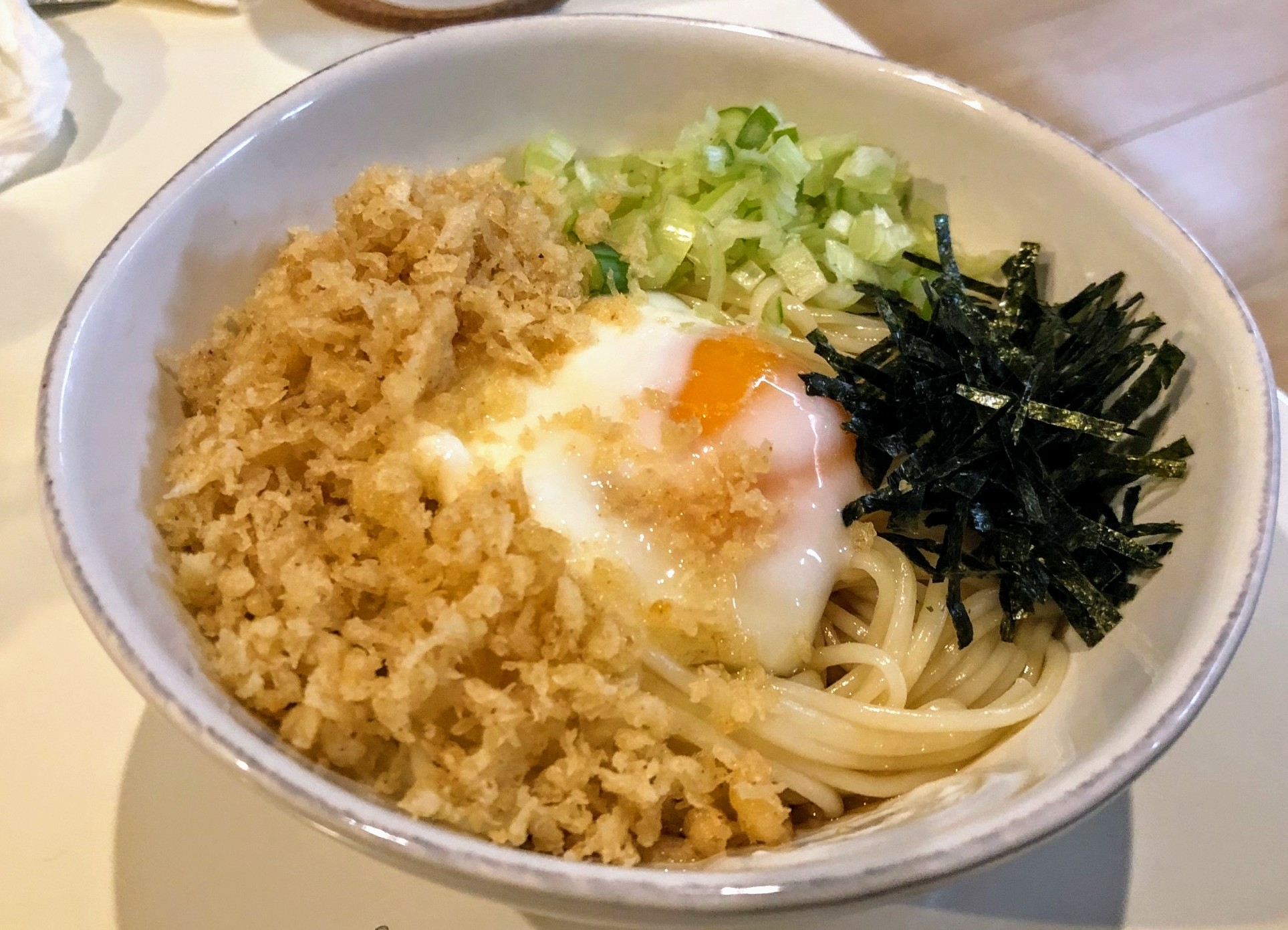 簡単ランチ！ぶっかけうどん