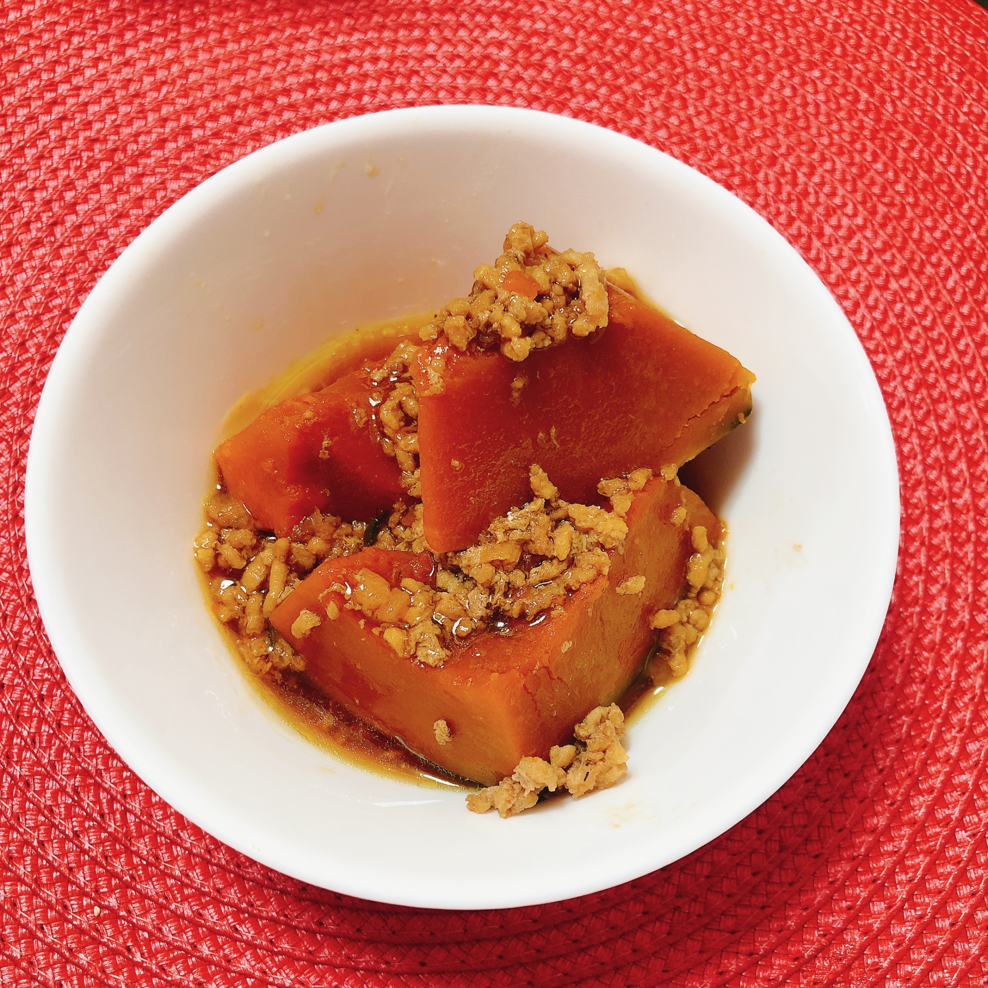 かぼちゃそぼろ煮