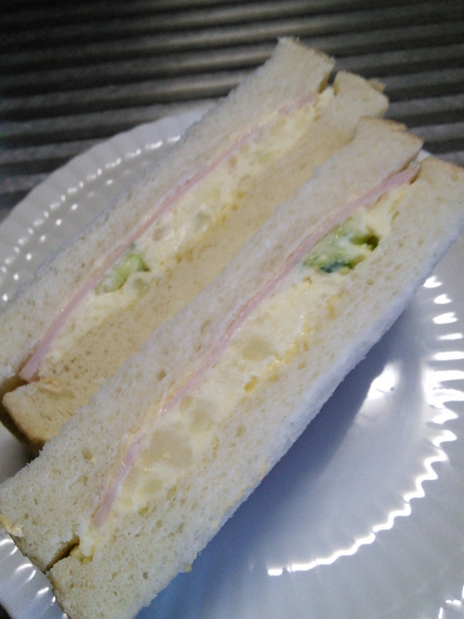 冷凍保存可★ポテトサラダのサンドイッチ