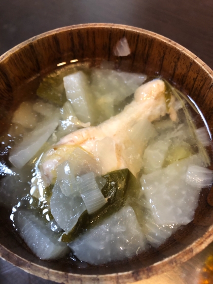 手羽元で参鶏湯風スープ★