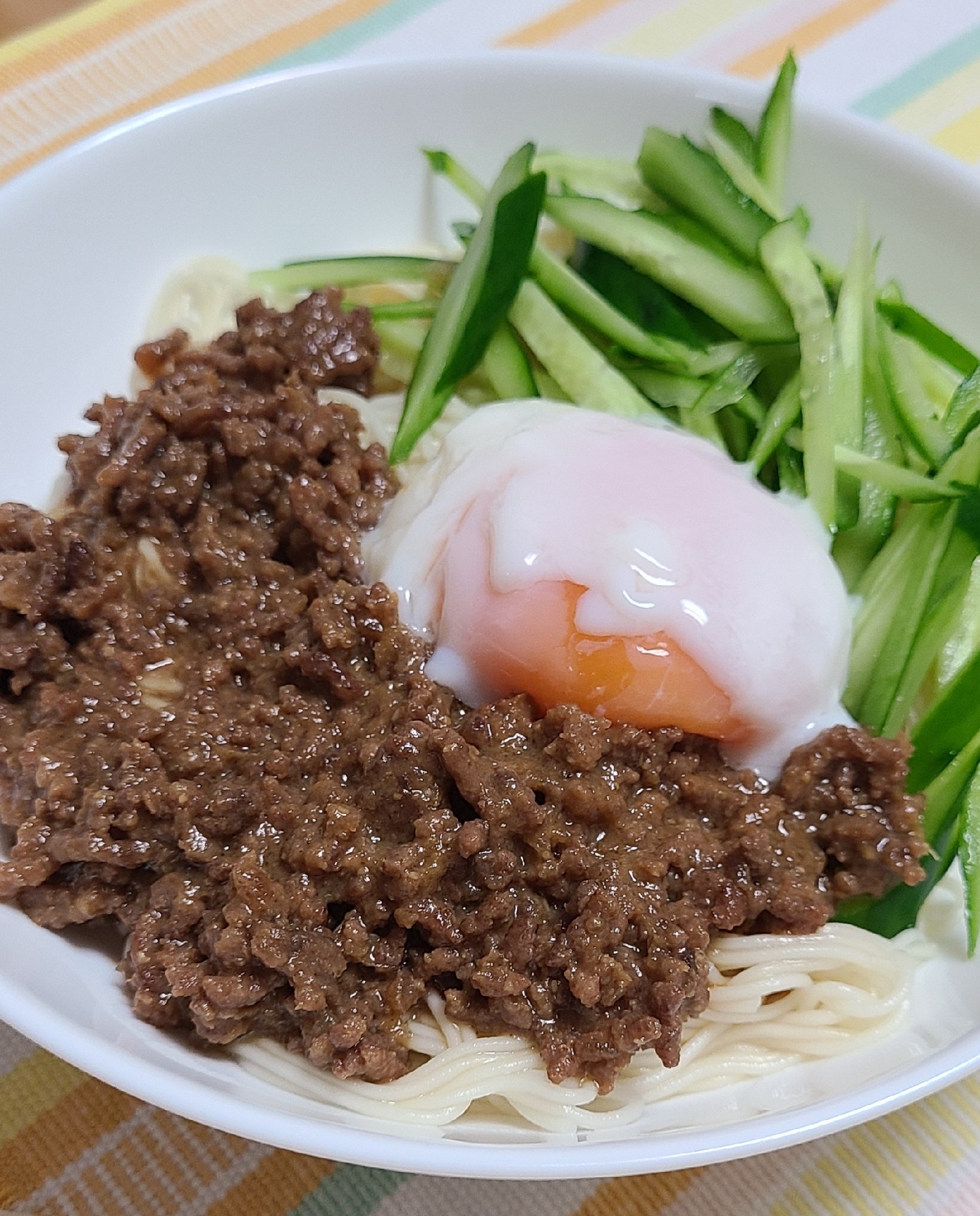 美味しい！素麺じゃじゃ麺