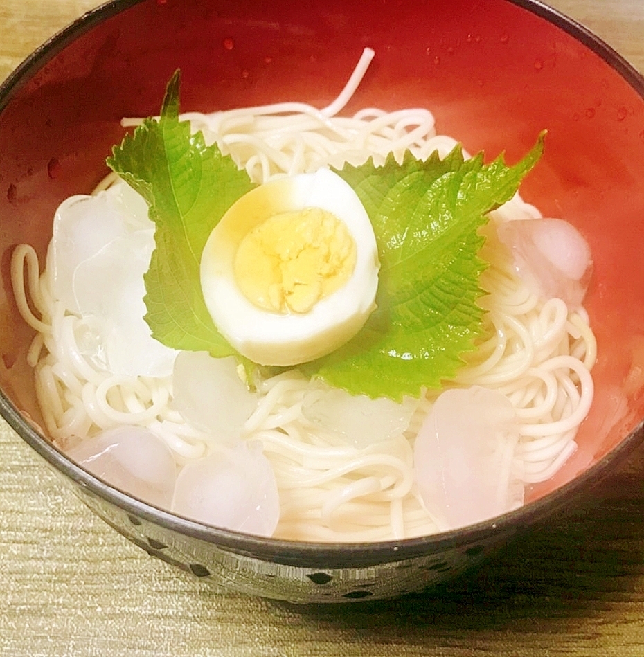 手作り麺つゆの冷熱冷麦