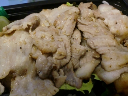 塩麹パウダーで　ポークソテー♬