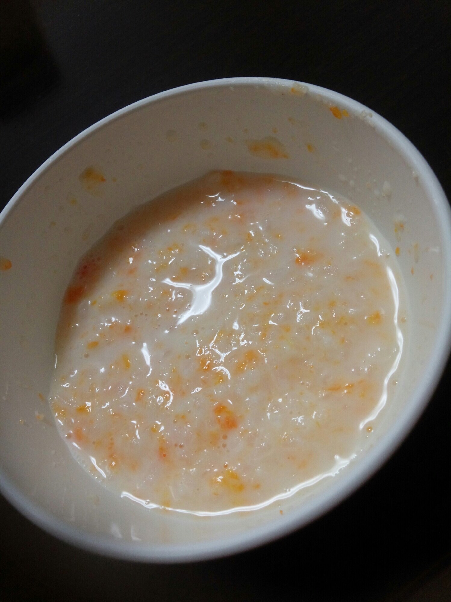 離乳食初期 人参ミルク粥 レシピ 作り方 By たくみ905 楽天レシピ 離乳食初期 人参ミルク粥 レシピ 作り方 By たくみ905 楽天レシピ