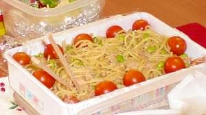 持ち寄りパーティーに！ツナと枝豆のパスタ